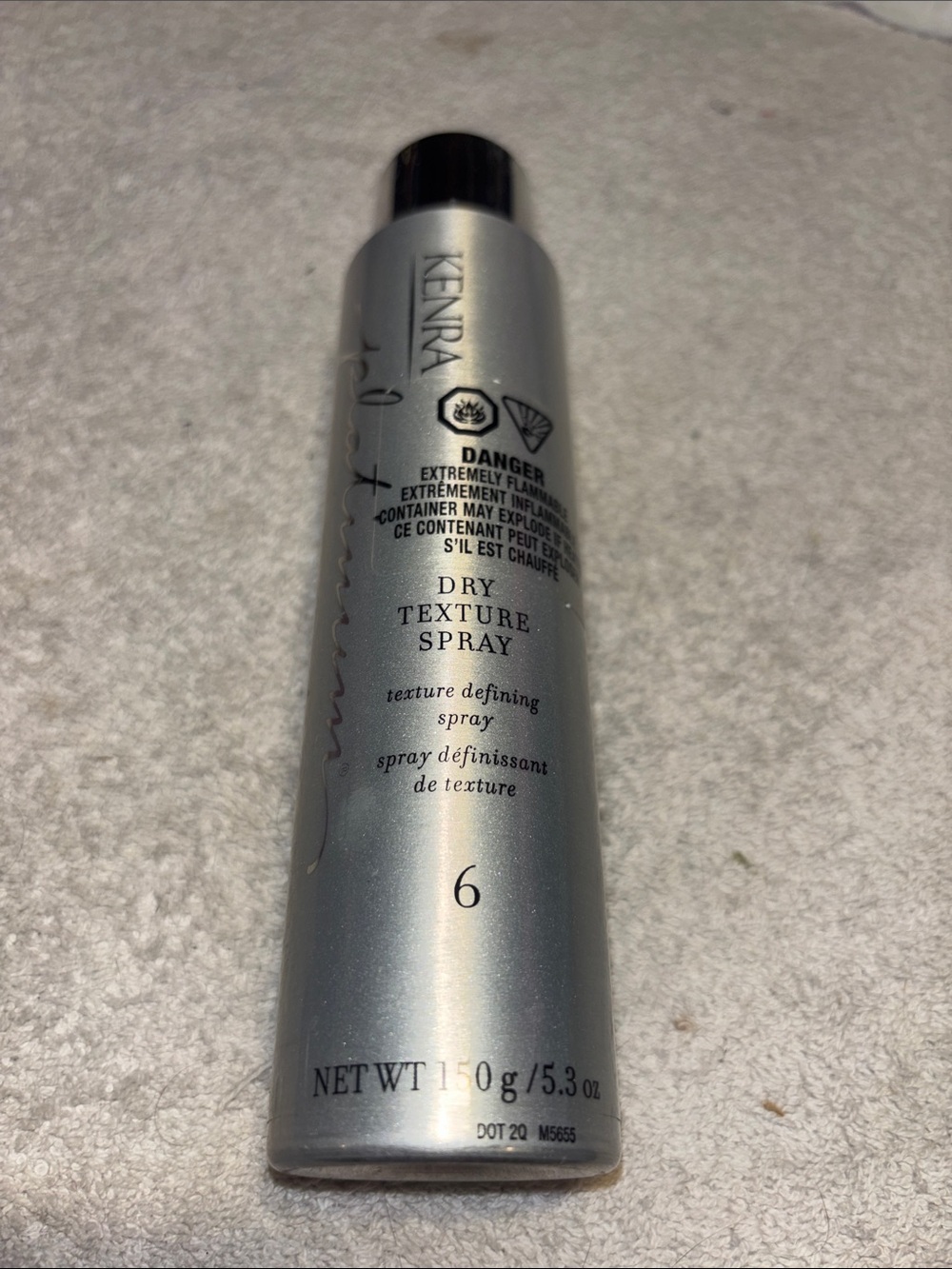Kenra Dry Texture Spray 6 — Silver Finish